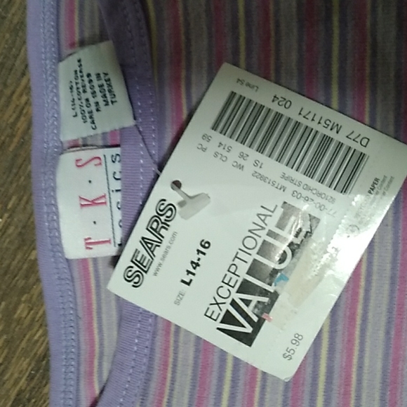 T.K.S. basics girls tank tops from Sears - Picture 2 of 11